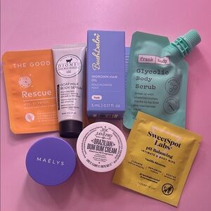 ULTA Mini bundle SOL De Janeiro, Maelys, dionis, Bush balm, Frank body